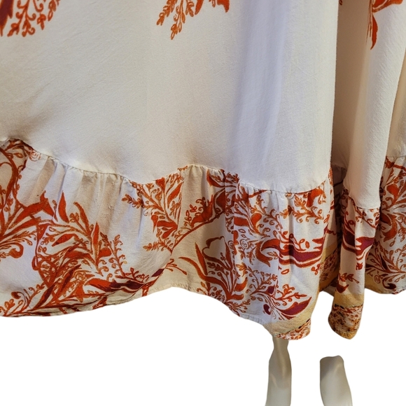 Free People Sunset Dreams boho tunic top - M.        D24 - Picture 4 of 13